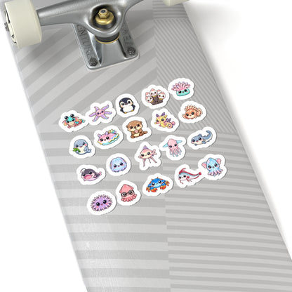 Kawaii Oceanic Creatures Sticker Pack