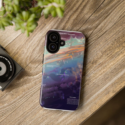 Abstract Watercolor Waves Phone Case | Tough Cases