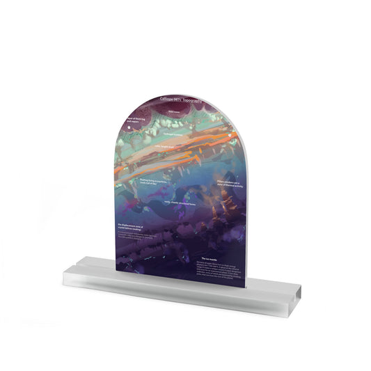 Calliope Oceanscape Diagram Dome Sign